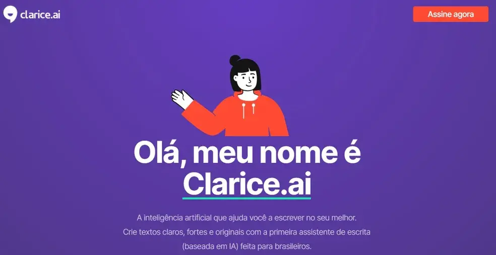 clarice ai - ia que ajuda a escrever e revisar textos