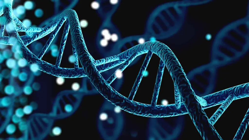 strutura de DNA representando o armazenamento de dados com DNA.