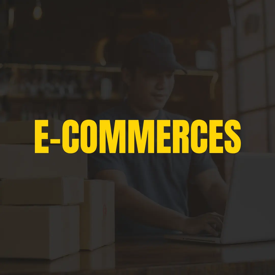 E-commerce preparando pedidos e acompanhando KPIs