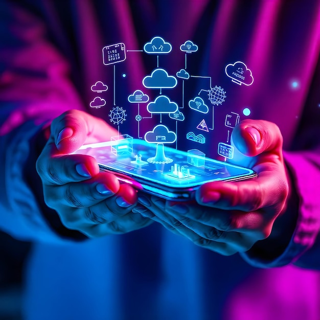 em redes sociais para SaaS