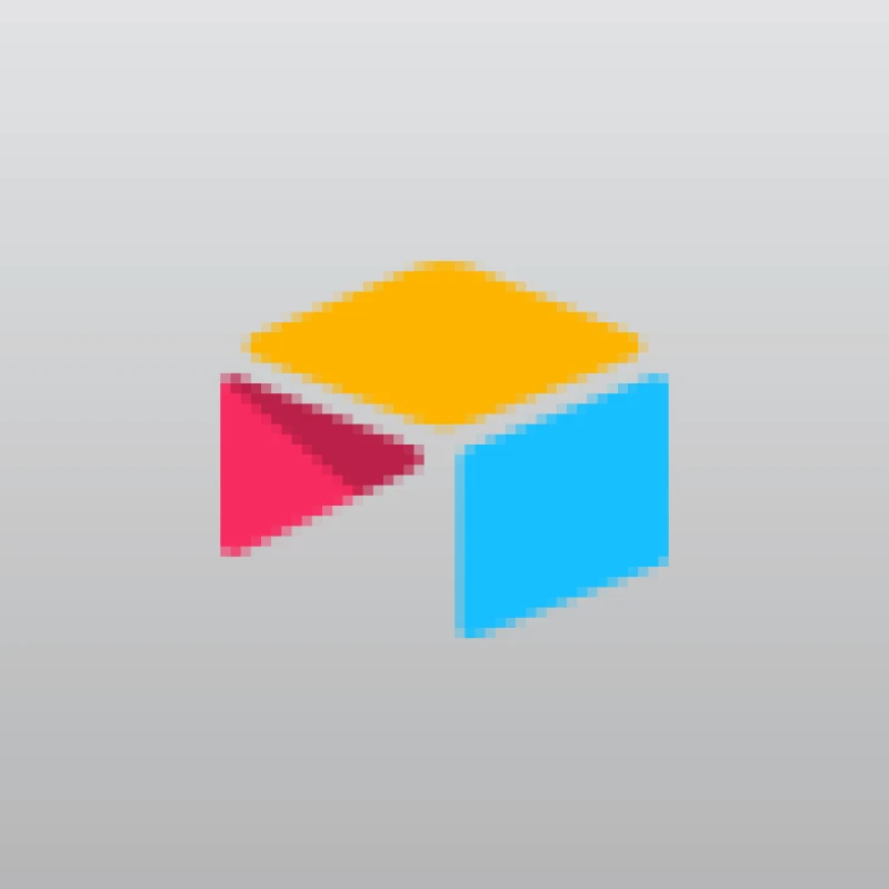 Ícone do logo da Airtable