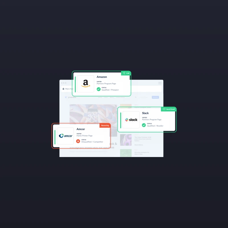 Ícone do logo da Leadfeeder