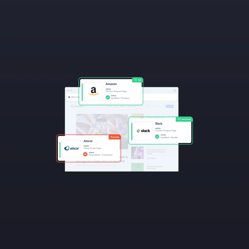 Ícone do logo da Leadfeeder