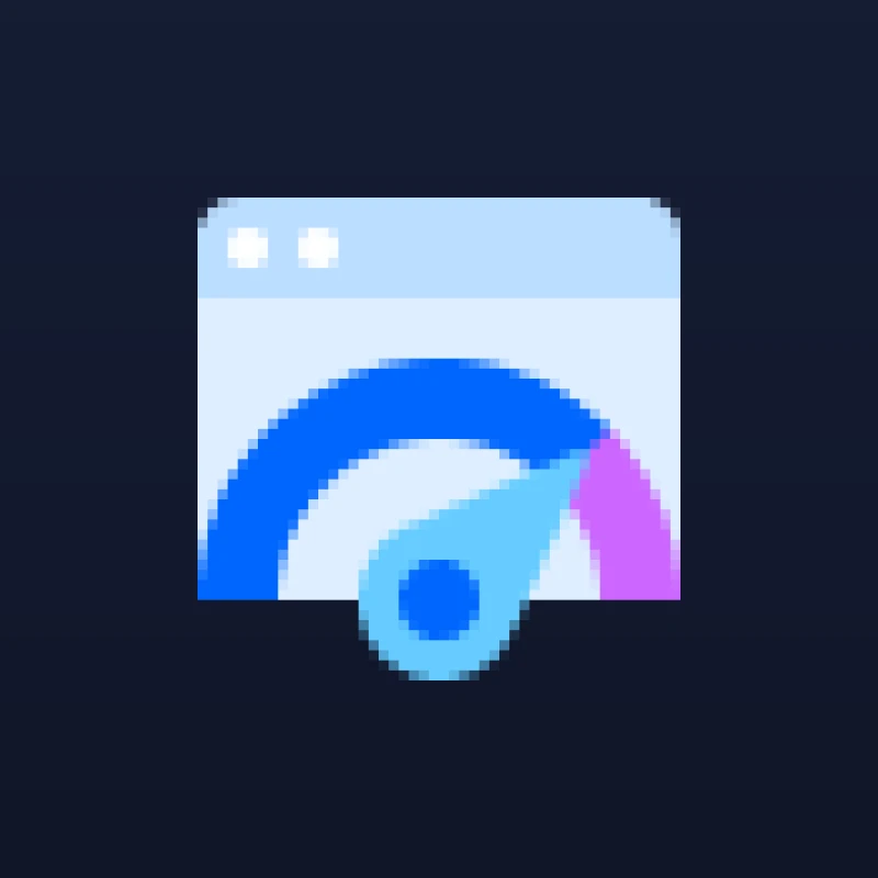 Ícone do logo da PageSpeed Insights