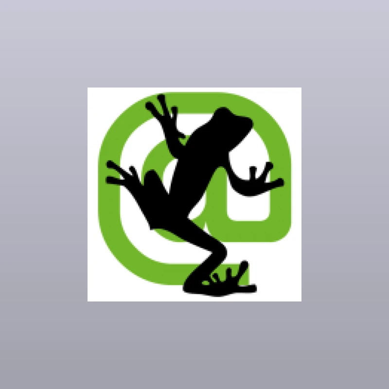 Ícone do logo da Screaming Frog